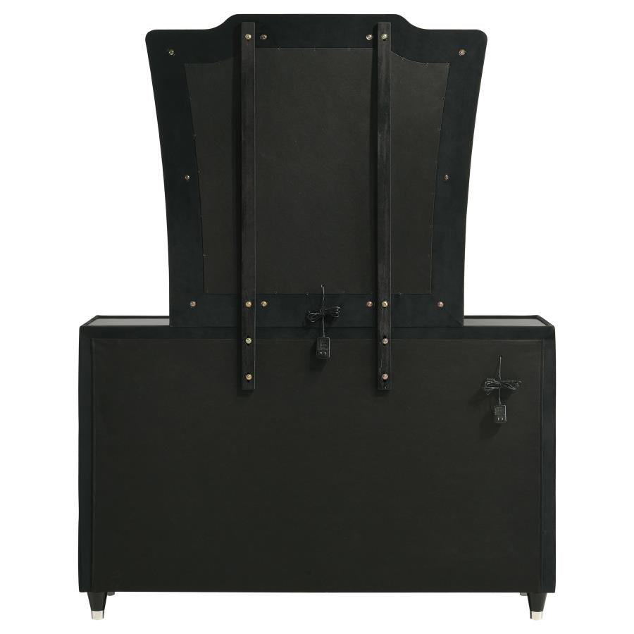Lorient - 8-Drawer LED Bedroom Dresser Cabinet