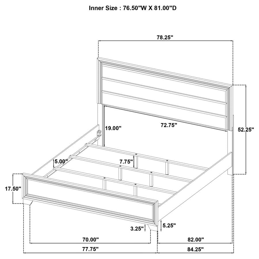 Wright - Upholstered Bed