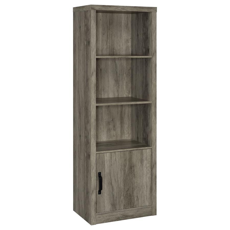 Burke - 3 Piece TV Entertainment Center - Gray Driftwood by Coaster Fine Furniture | Bel Furniture