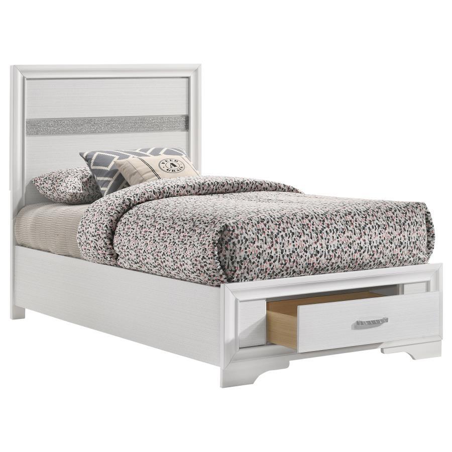 Miranda - Wood Storage Panel Bed by CoasterEveryday | Bel Furniture