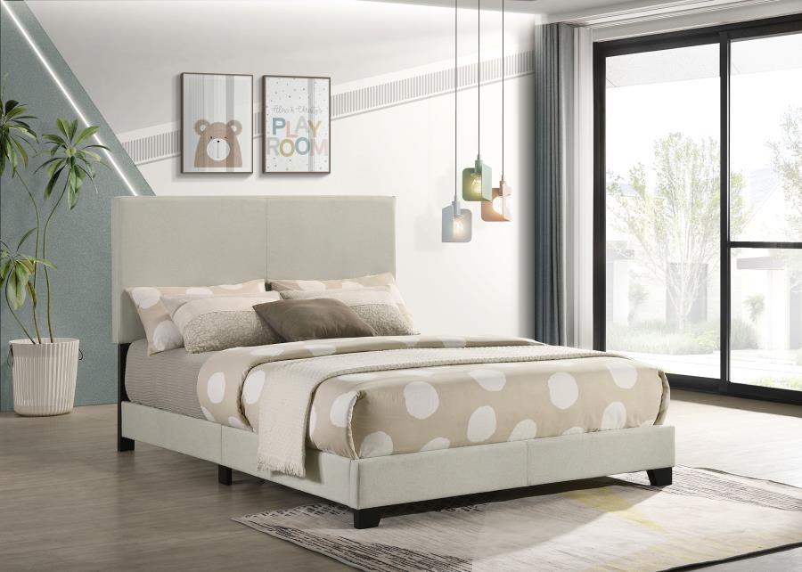 Dorian - Upholstered Panel Bed by CoasterEveryday | Bel Furniture