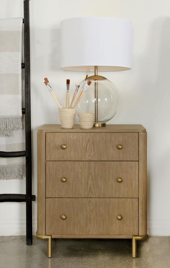 Arini - 3-Drawer Nightstand