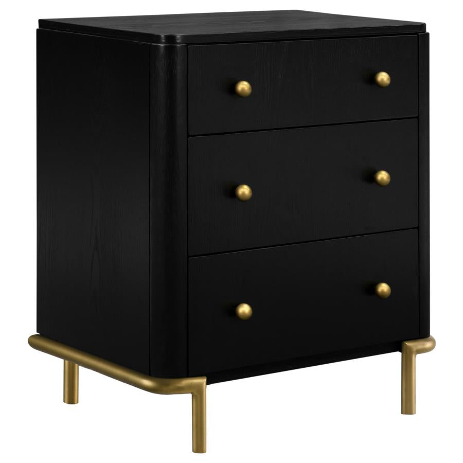 Arini - 3-Drawer Nightstand