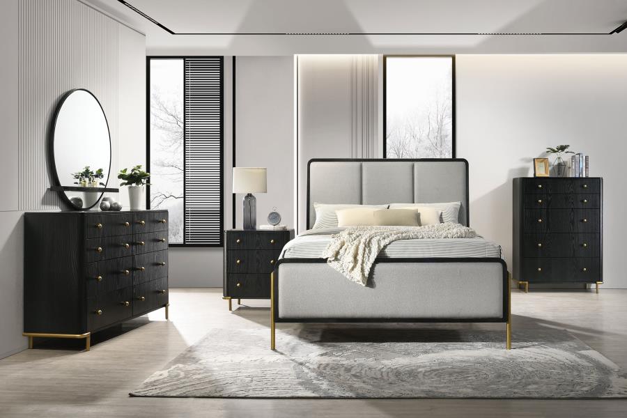 Arini - 8-Drawer Bedroom Dresser With Mirror