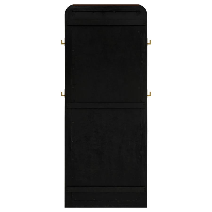 Arini - Cane Weave Full Length Standing Floor Mirror