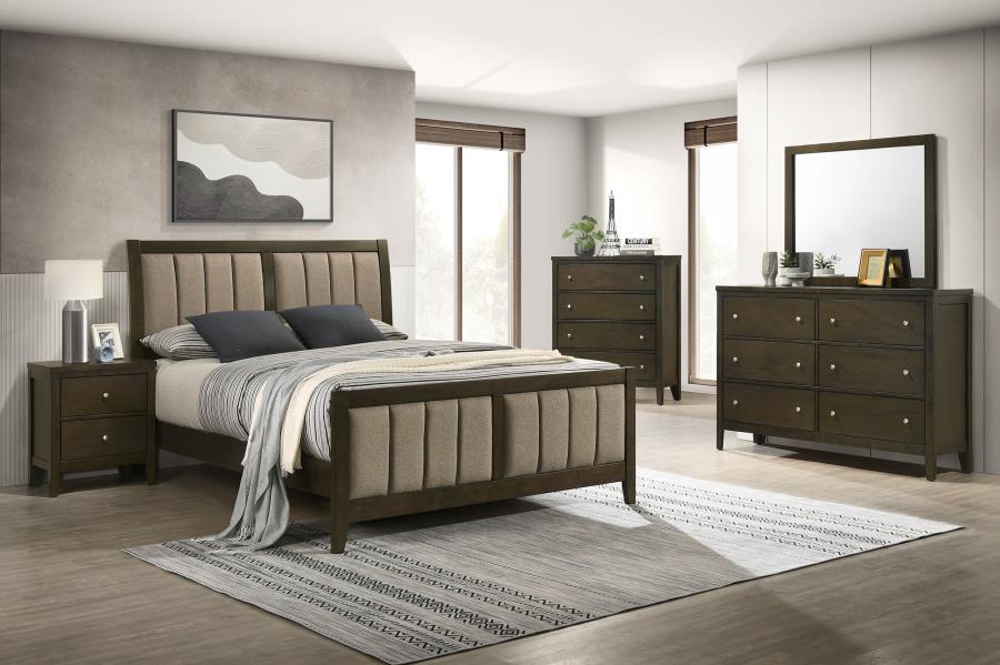 Wilkes - 4-Drawer Chest Of Drawers - Dark Cocoa