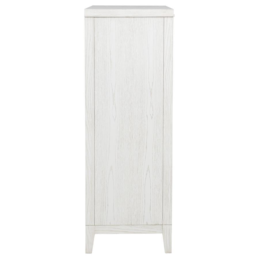 Marielle - 5-Drawer Bedroom Chest - Distressed White