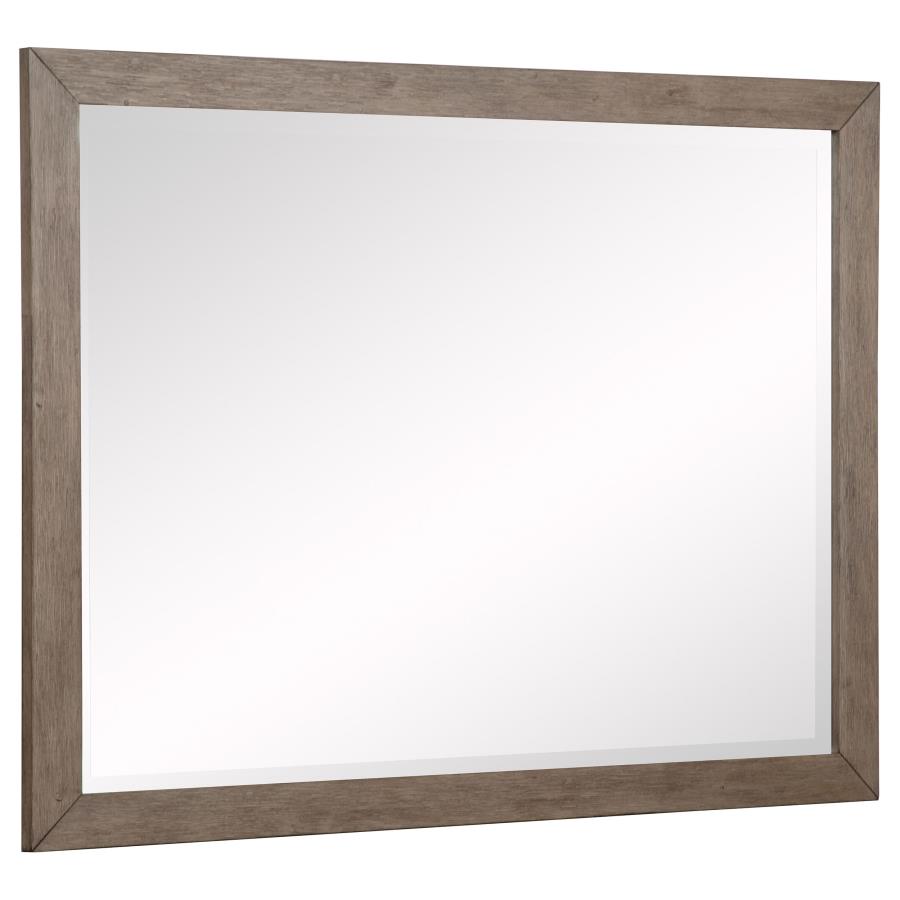 Kenora - Dresser Mirror - Barley Brown