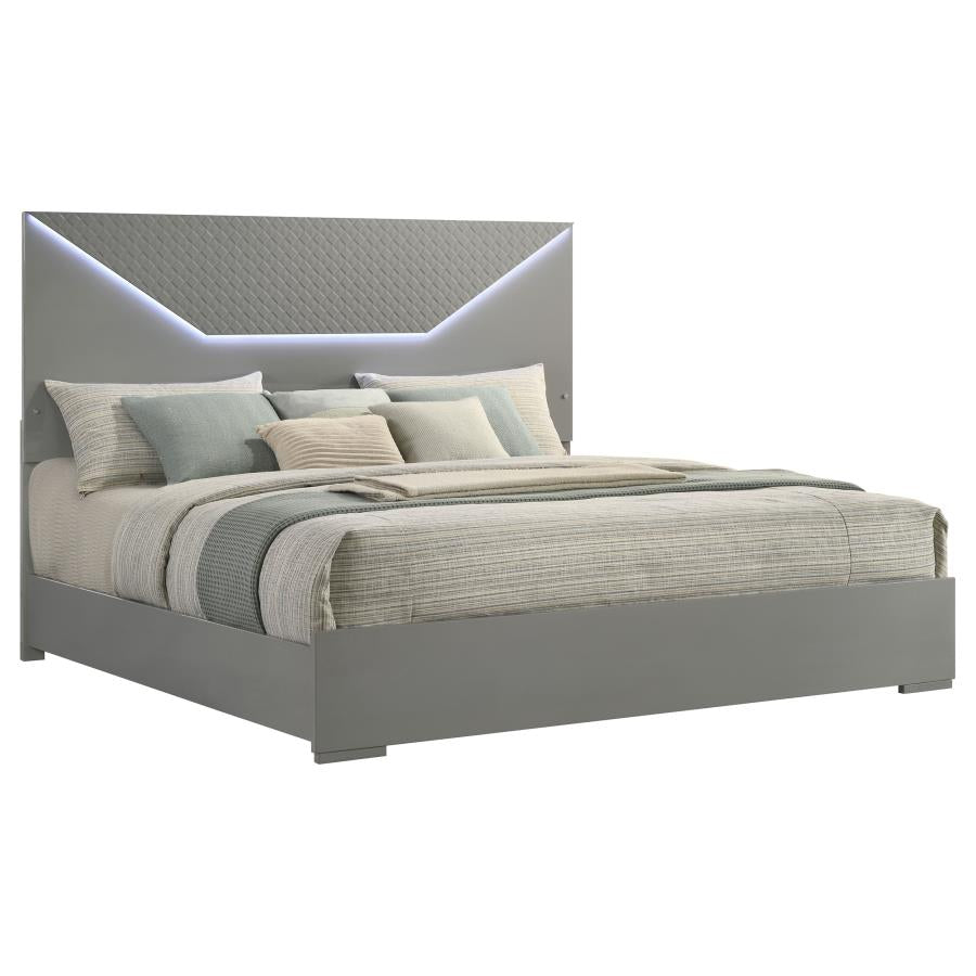 Ives - Panel Bed LED Headboard