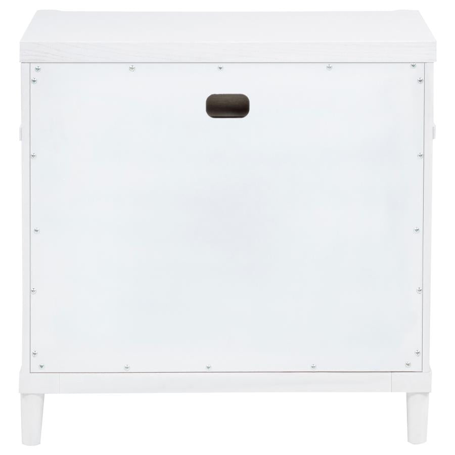 Gracemont - 3-Drawer Bedroom Nightstand Bedside Table - White