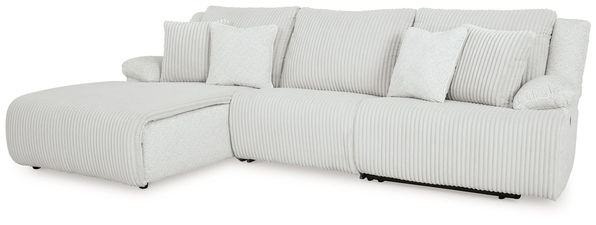 Top Tier - 3 Piece Reclining Sectional