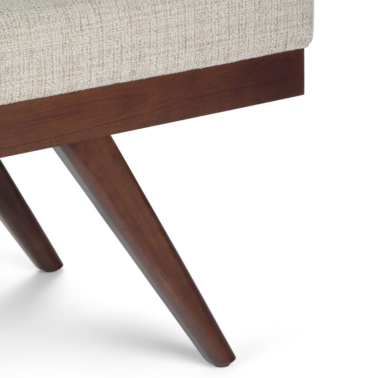 Chanelle - Mid-Century Ottoman Bench by Simpli-Home | Bel Furniture