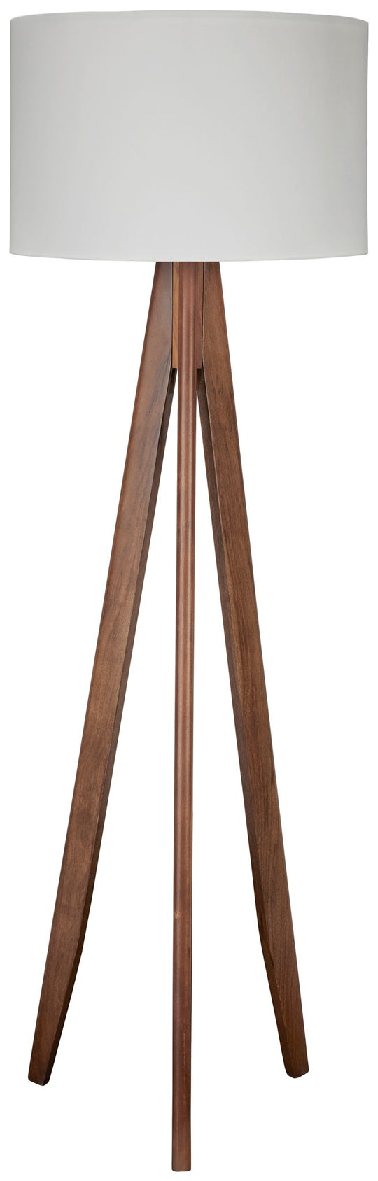 Dallson - Wood Floor Lamp - Brown