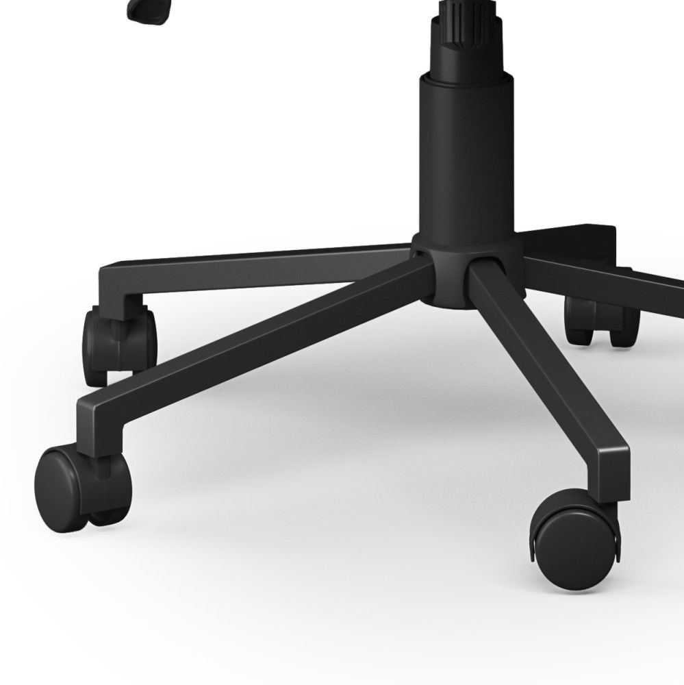 Foley - Swivel Office Chair - Distressed Blue by Simpli-Home | Bel Furniture