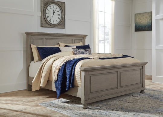 Lettner - Panel Bed Gray by Signature Design by Ashley® | Bel Furniture