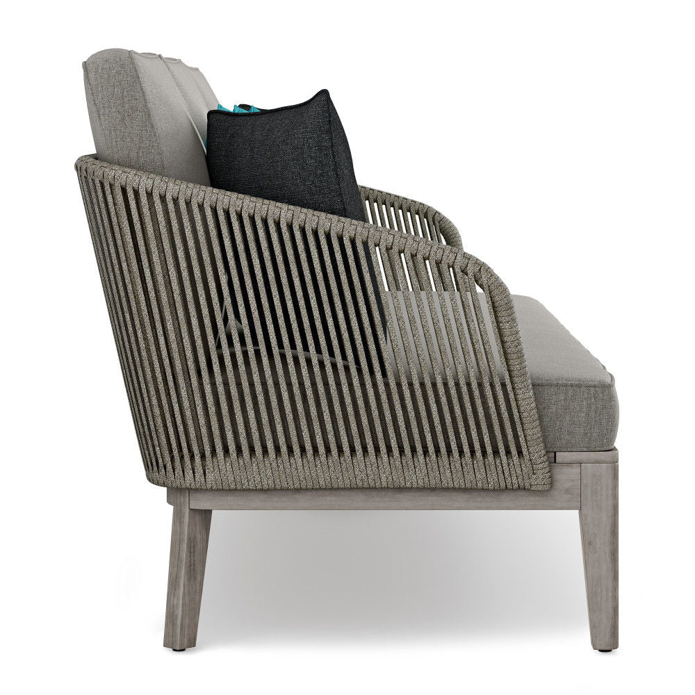 Carmel - Outdoor Sofa - Sand Drift by Simpli-Home | Bel Furniture