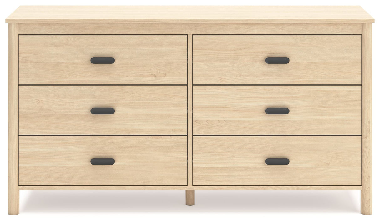 Cabinella - Tan - Six Drawer Dresser by Signature Design by Ashley® | Bel Furniture