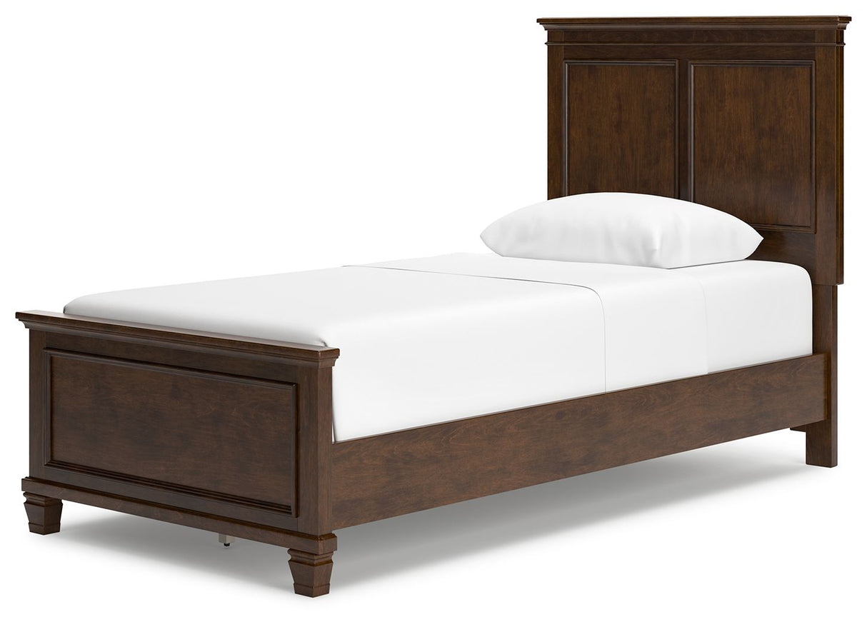 Danabrin - Twin Panel Bed - Brown