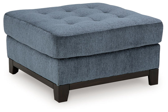 Maxon Place Oversized Accent Ottoman Navy