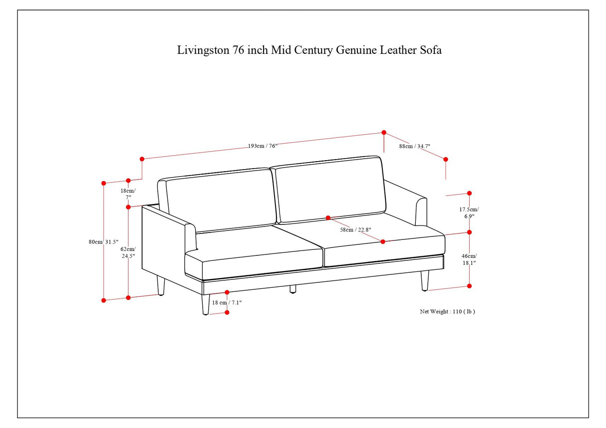 Livingston - Upholstered Sofa