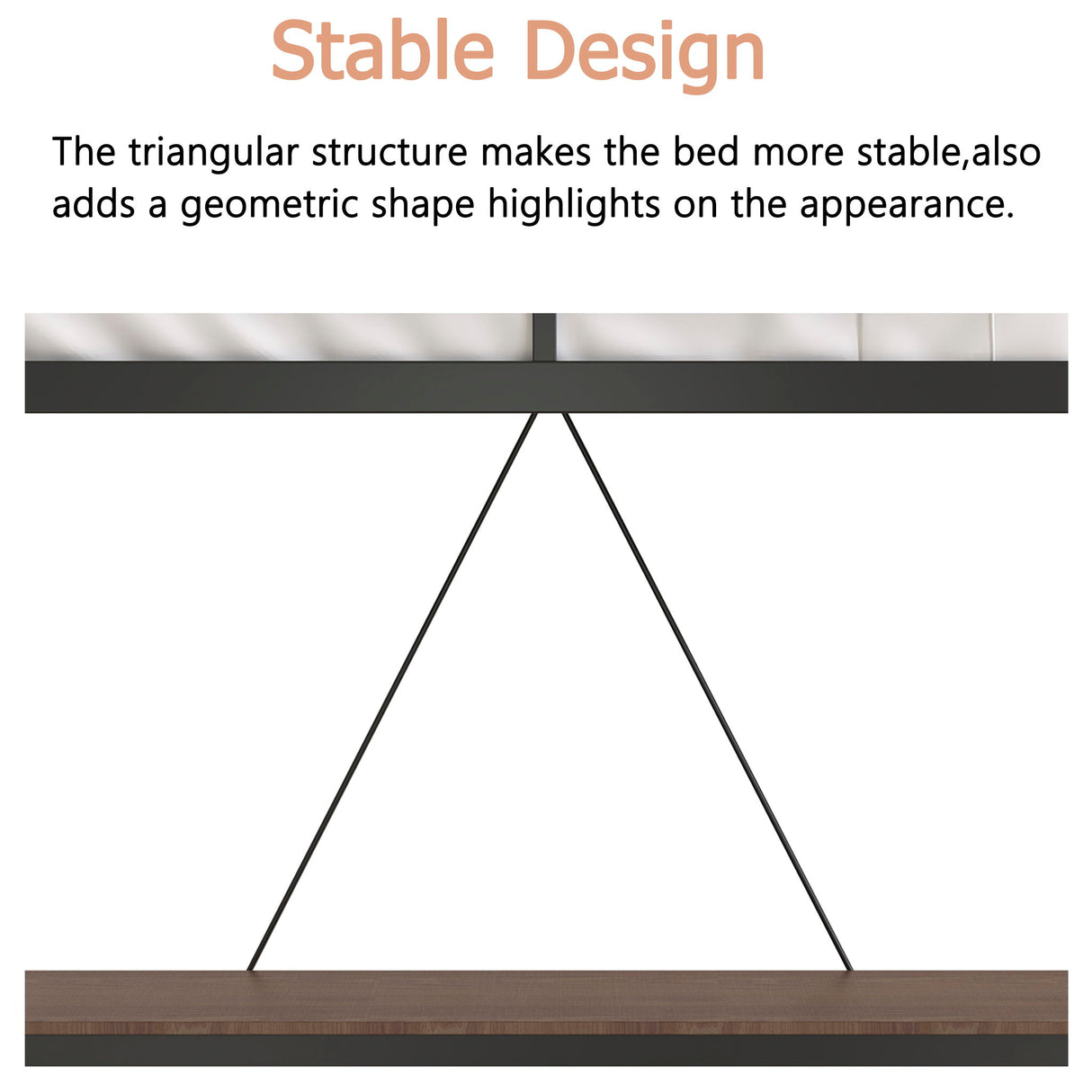 Adam - Twin Loft Bunk Bed With Cinnamon Wood Desk And Closet Rod - Black