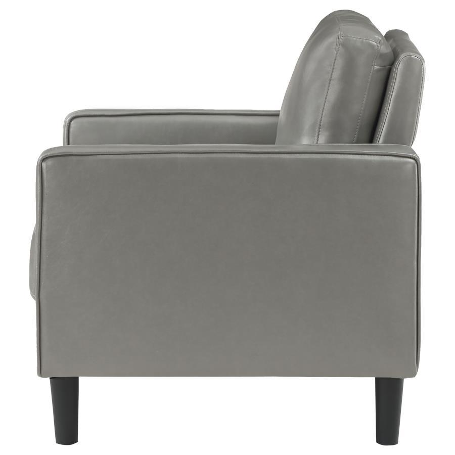 Ruth - Upholstered Track Arm Accent Chair by Coaster Fine Furniture | Bel Furniture