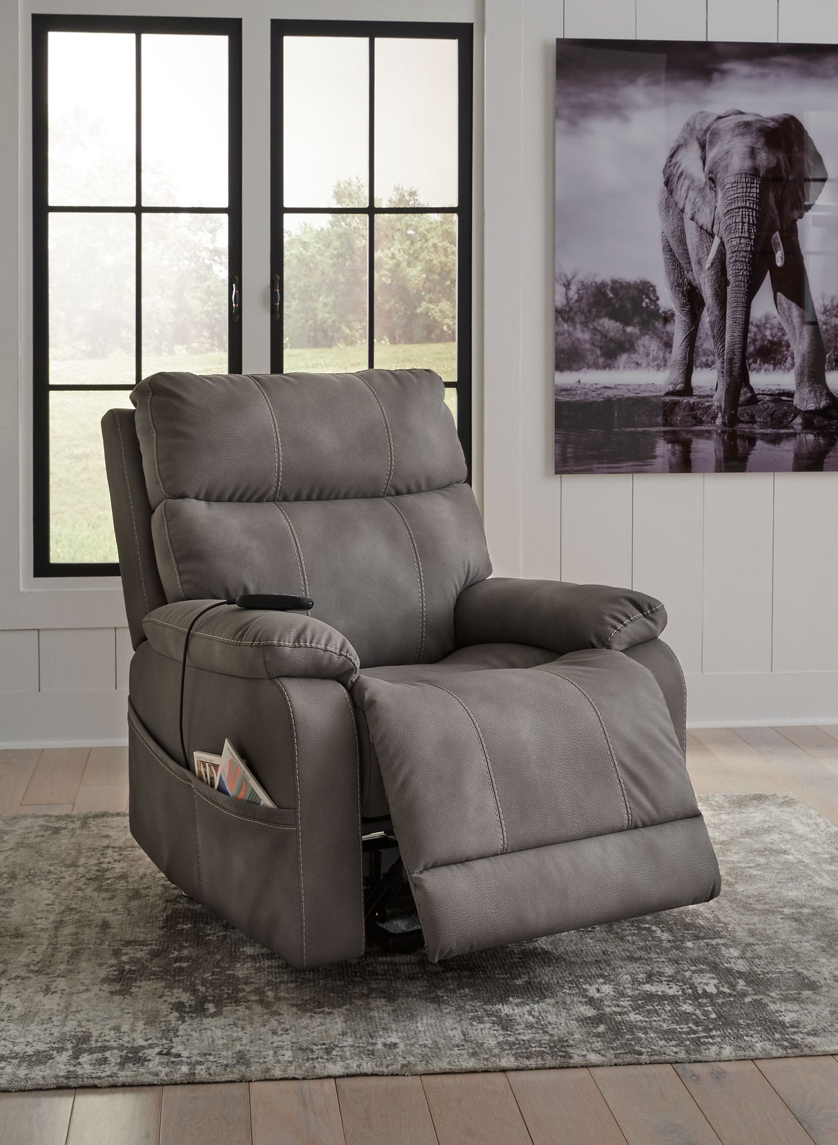 Next-Gen Durapella - Power Lift Recliner by Signature Design by Ashley® | Bel Furniture