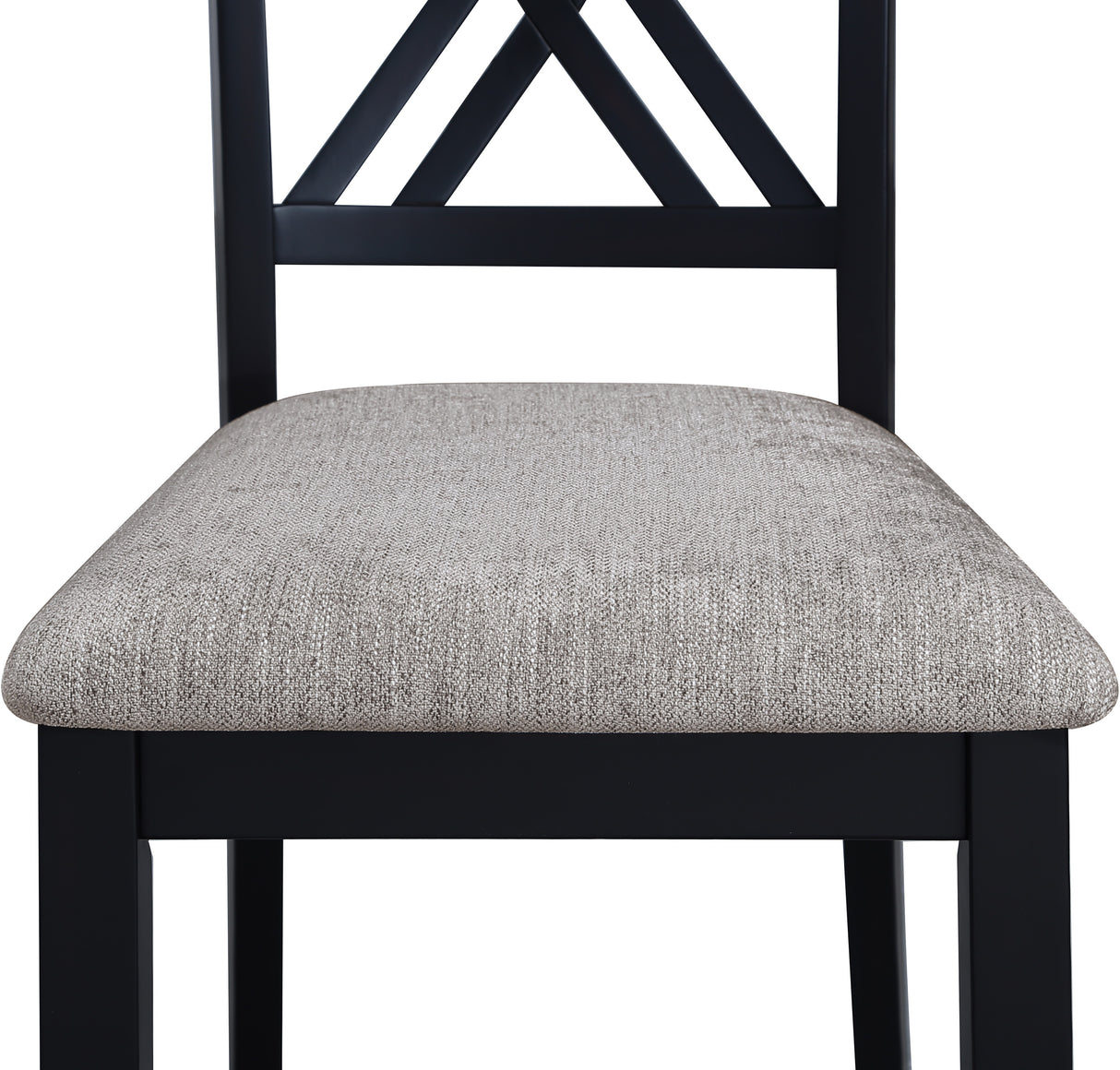 Eloise - 7 Piece Dinette Set - Charcoal / Gray