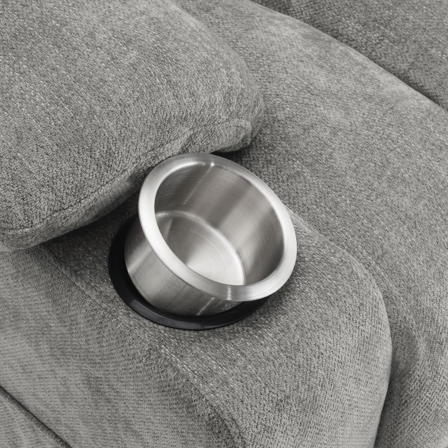 Houston - Upholstered Power Lift Recliner Chair by CoasterEveryday | Bel Furniture
