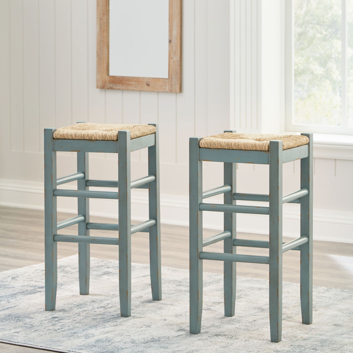 Mirimyn - Tall Stool (Set of 2) by Signature Design by Ashley® | Bel Furniture