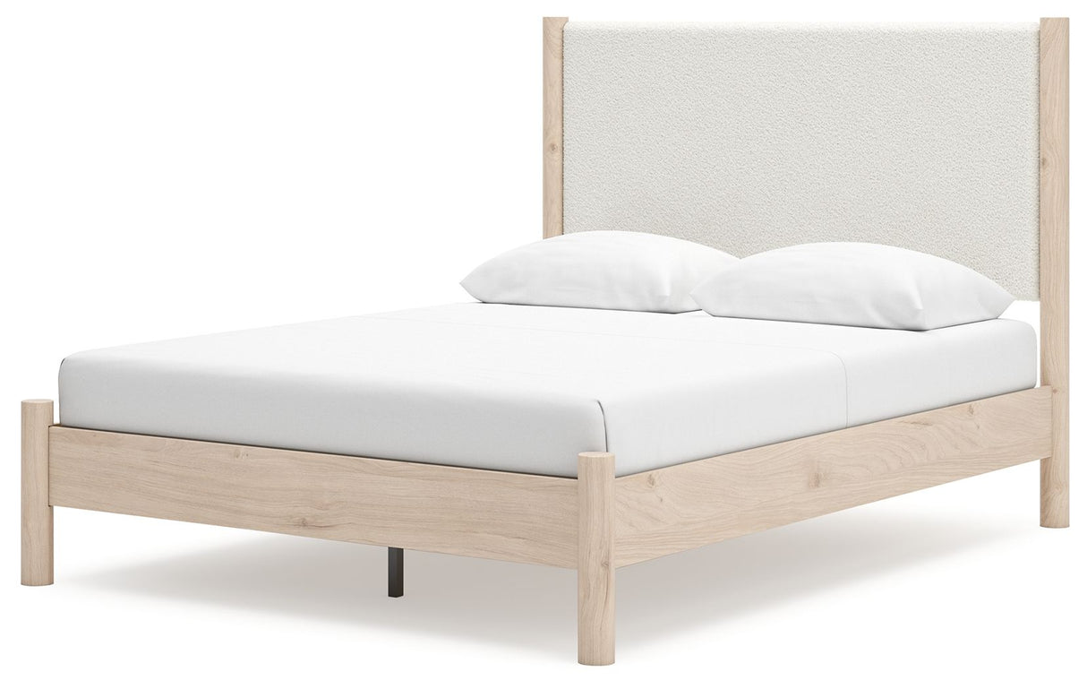 Cadmori - Upholstered Panel Bed by Signature Design by Ashley® | Bel Furniture
