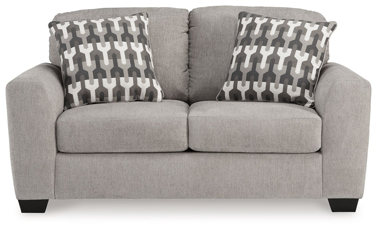 Avenal Park - Flannel - Loveseat by Signature Design by Ashley® | Bel Furniture