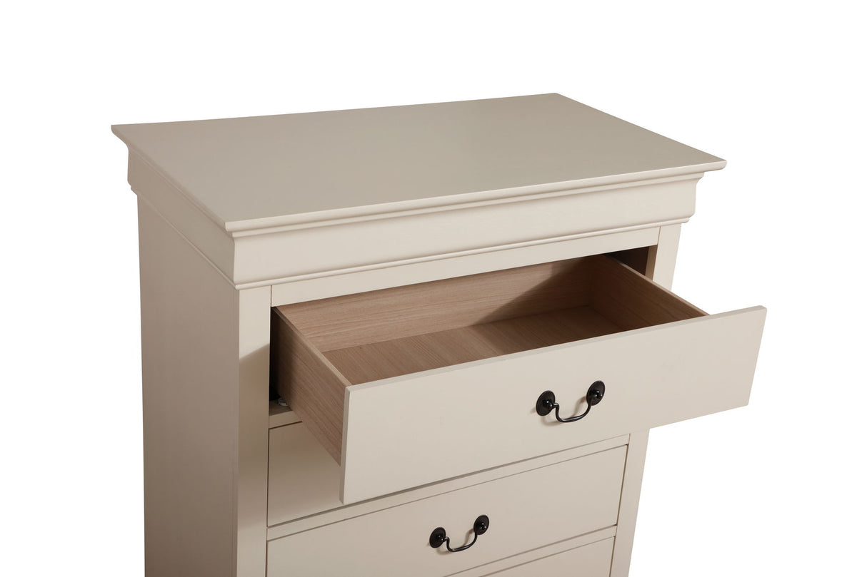 Louis Phillipe - Traditional Style Storage Chest Elegant