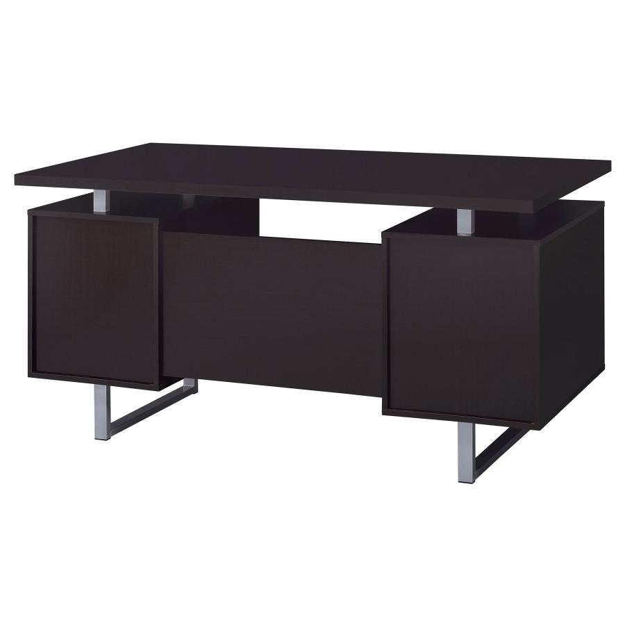 Lawtey - 2-Drawer Computer Desk by CoasterEveryday | Bel Furniture