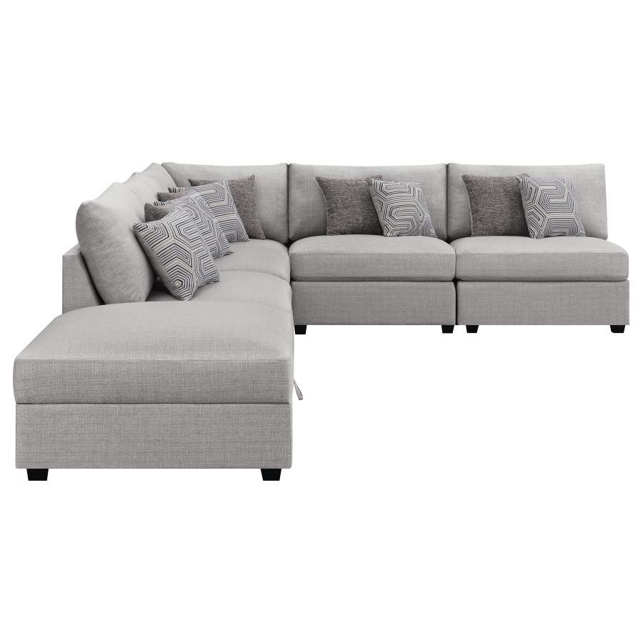 Cambria - Upholstered Modular Sectional Sofa by CoasterElevations | Bel Furniture