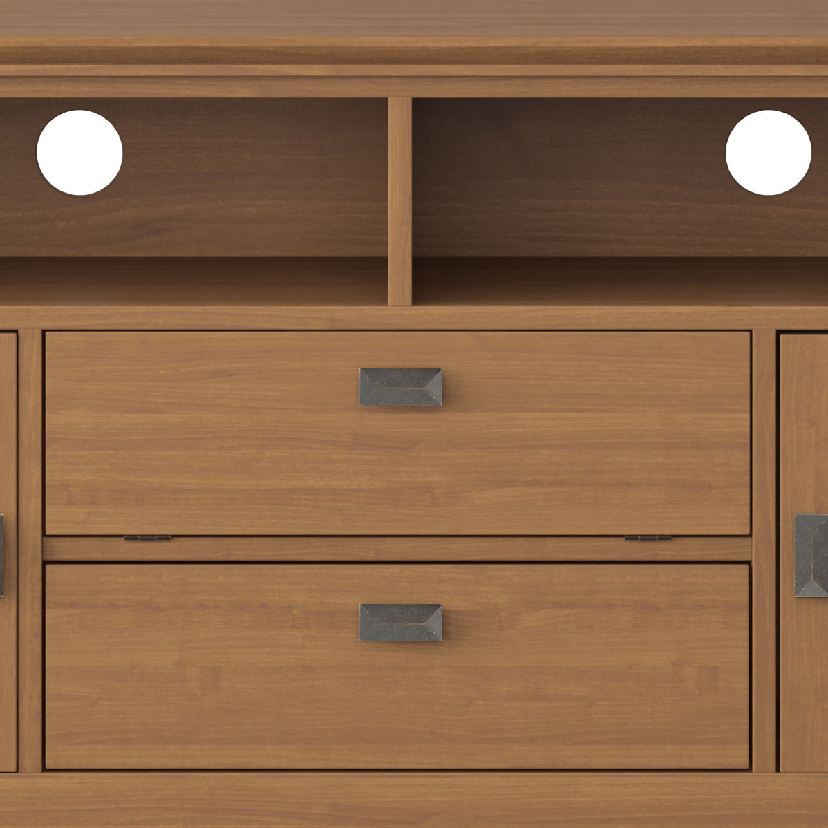 Artisan - TV Media Stand by Simpli-Home | Bel Furniture