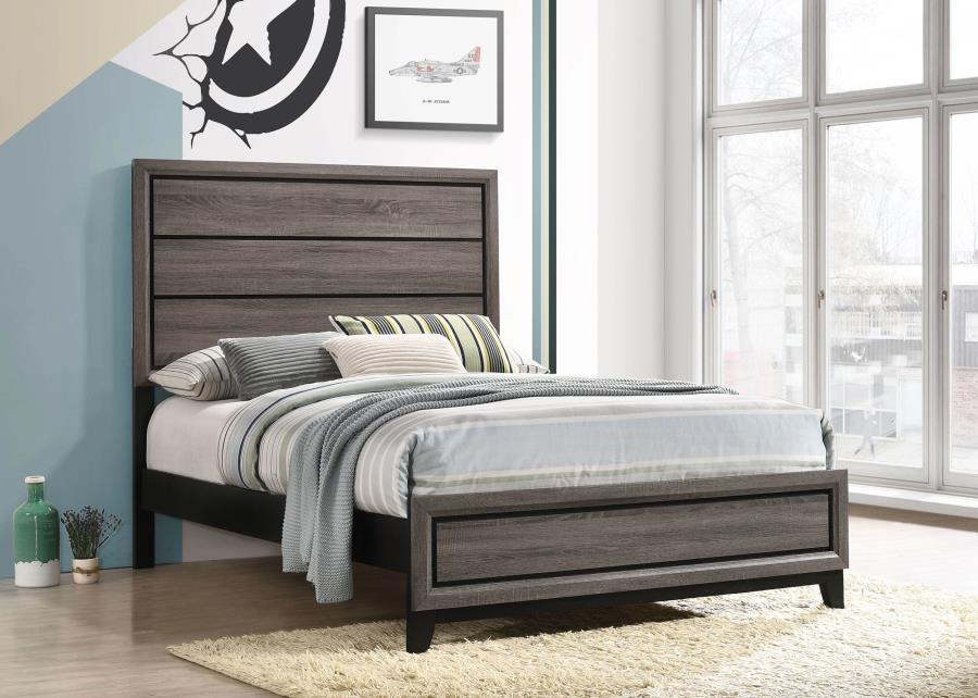 Watson - Wood Panel Bed by CoasterEveryday | Bel Furniture