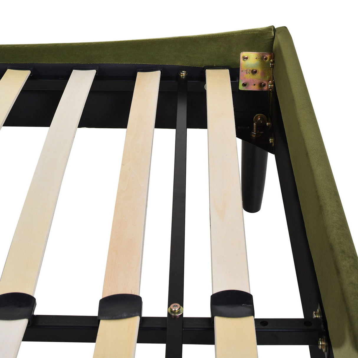 Aspen - Vertical Tufted Modern Headboard Platform Bed Set by Jennifer Taylor Home | Bel Furniture