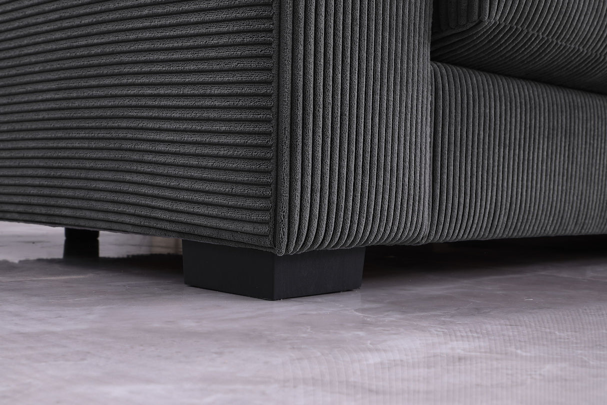 Naomi - 3 Piece Upholstered Sectional by Cynthia's Furniture | Bel Furniture