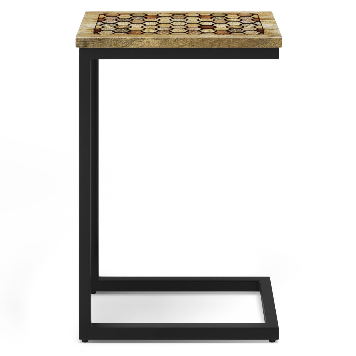 Davisville - C Side Table - Natural by Simpli-Home | Bel Furniture