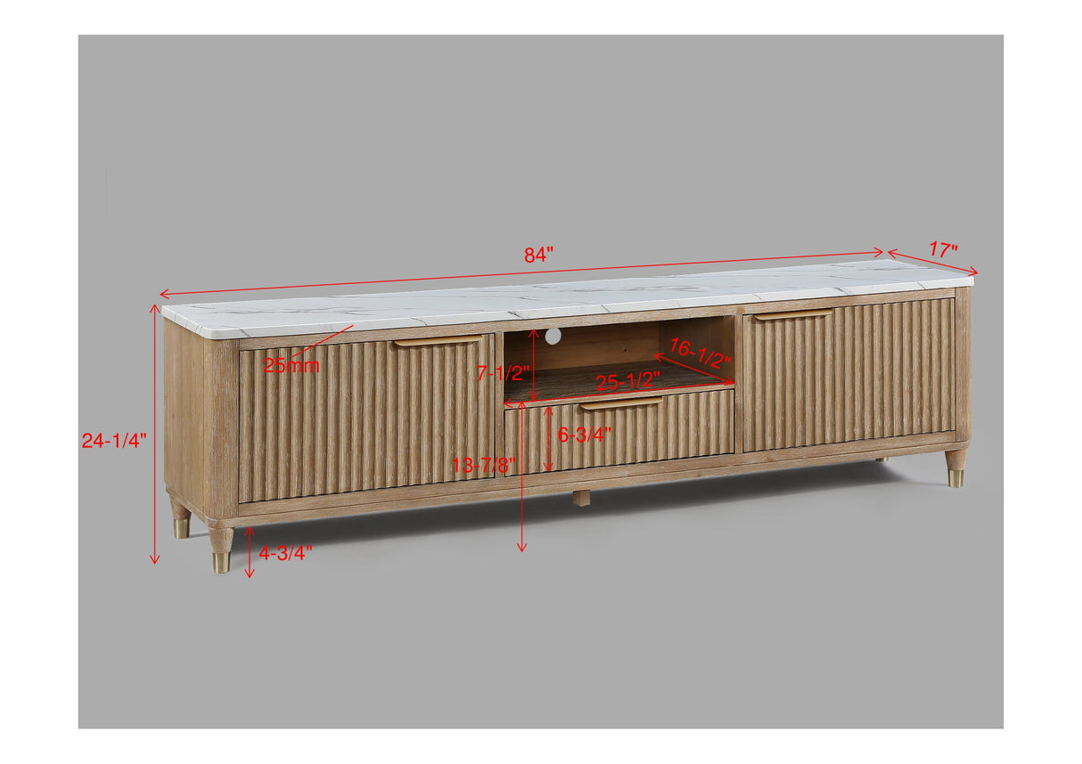 Kara - TV Stand by Crown Mark | Bel Furniture