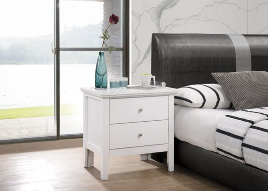 English Dovetailed Drawers Nightstand - view 3