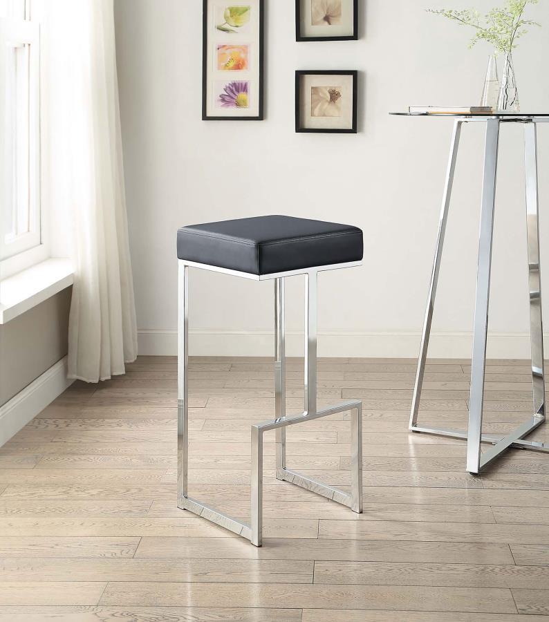Gervase - Square Stool by CoasterEveryday | Bel Furniture