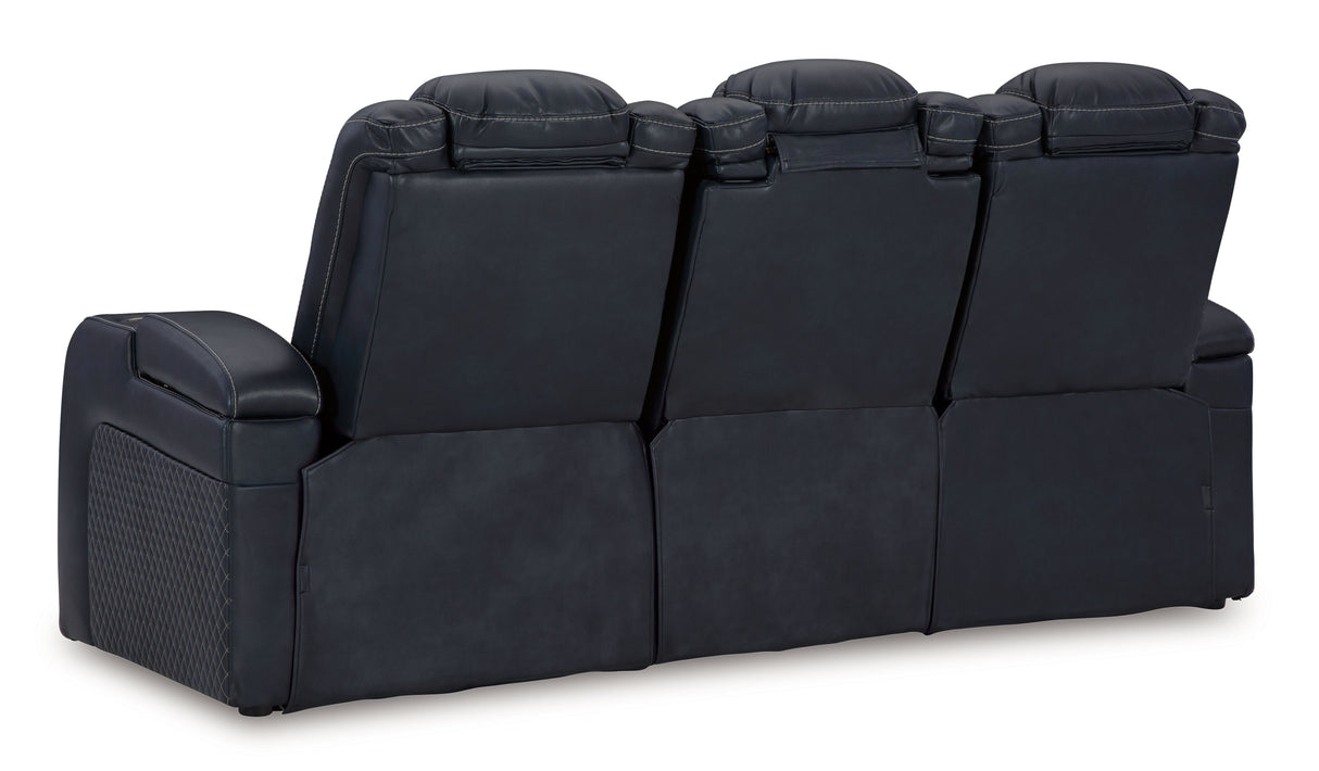 Fyne-dyme - Power Reclining Sofa With Adj Headrest by Signature Design by Ashley® | Bel Furniture