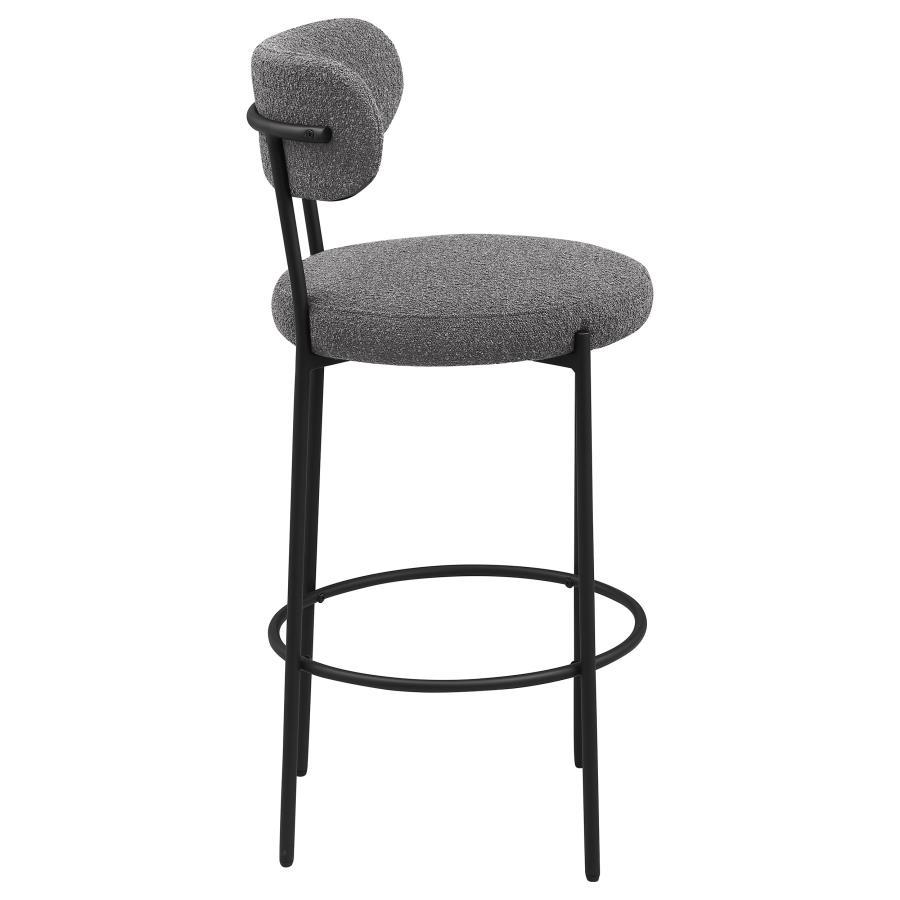 Viola - Boucle Upholstered Bar Stool (Set of 2) by Coaster Fine Furniture | Bel Furniture
