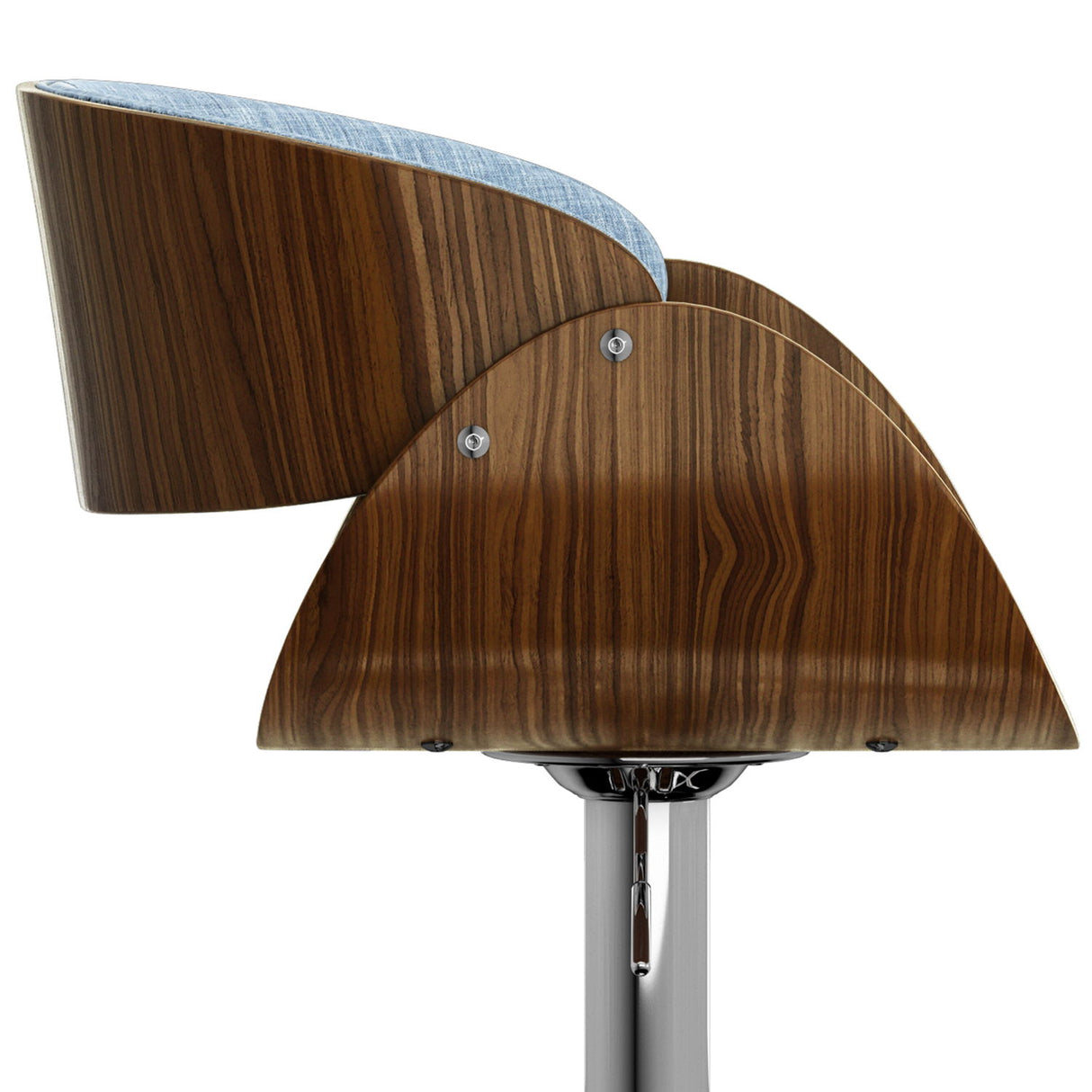 Amery - Mid Century Modern Adjustable Swivel Bar Stool by Simpli-Home | Bel Furniture