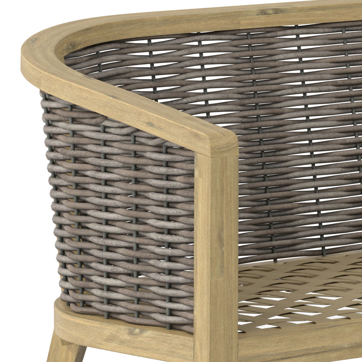 Parkside - Outdoor Sofa - Natural by Simpli-Home | Bel Furniture