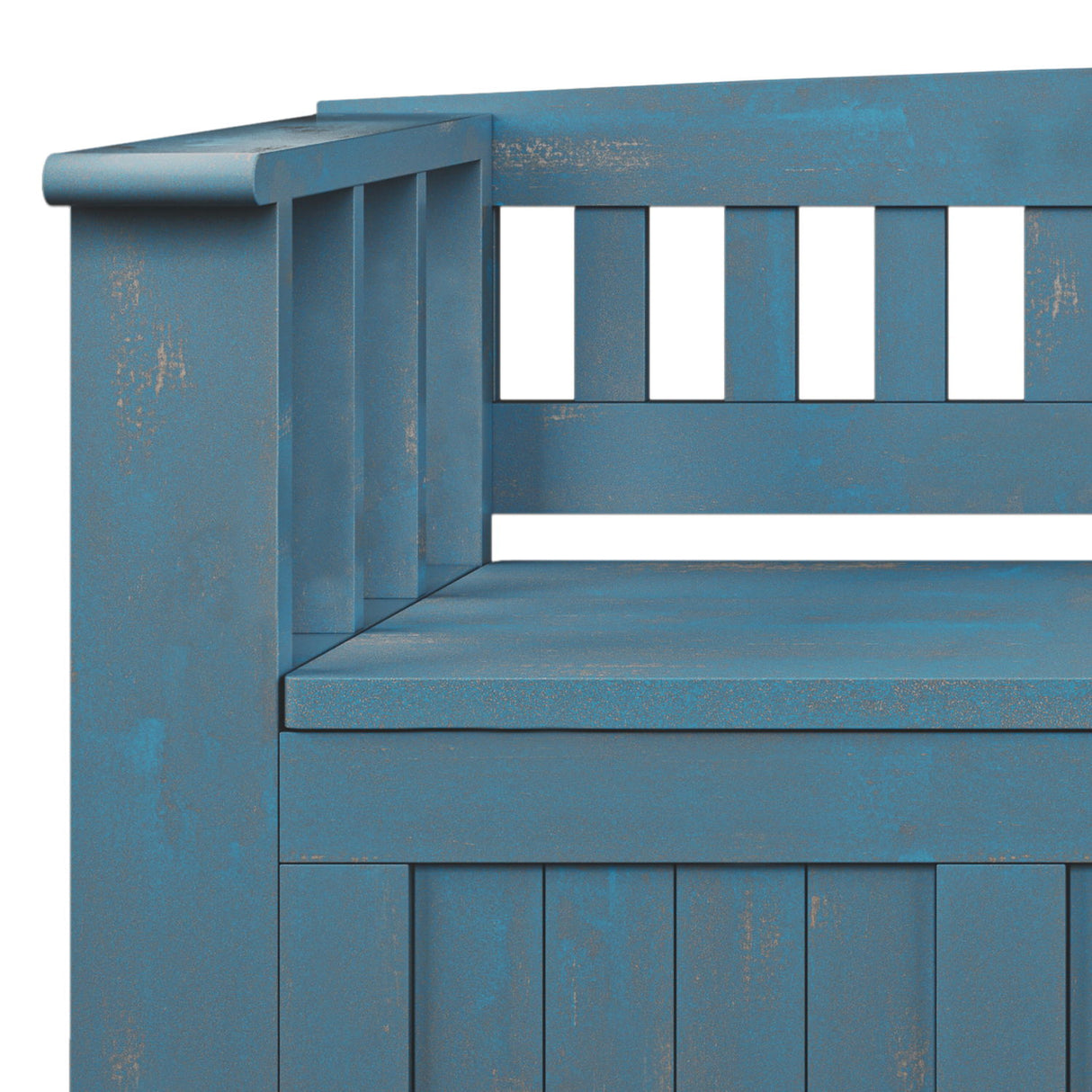 Acadian - Entryway Storage Bench, Handcrafted by Simpli-Home | Bel Furniture