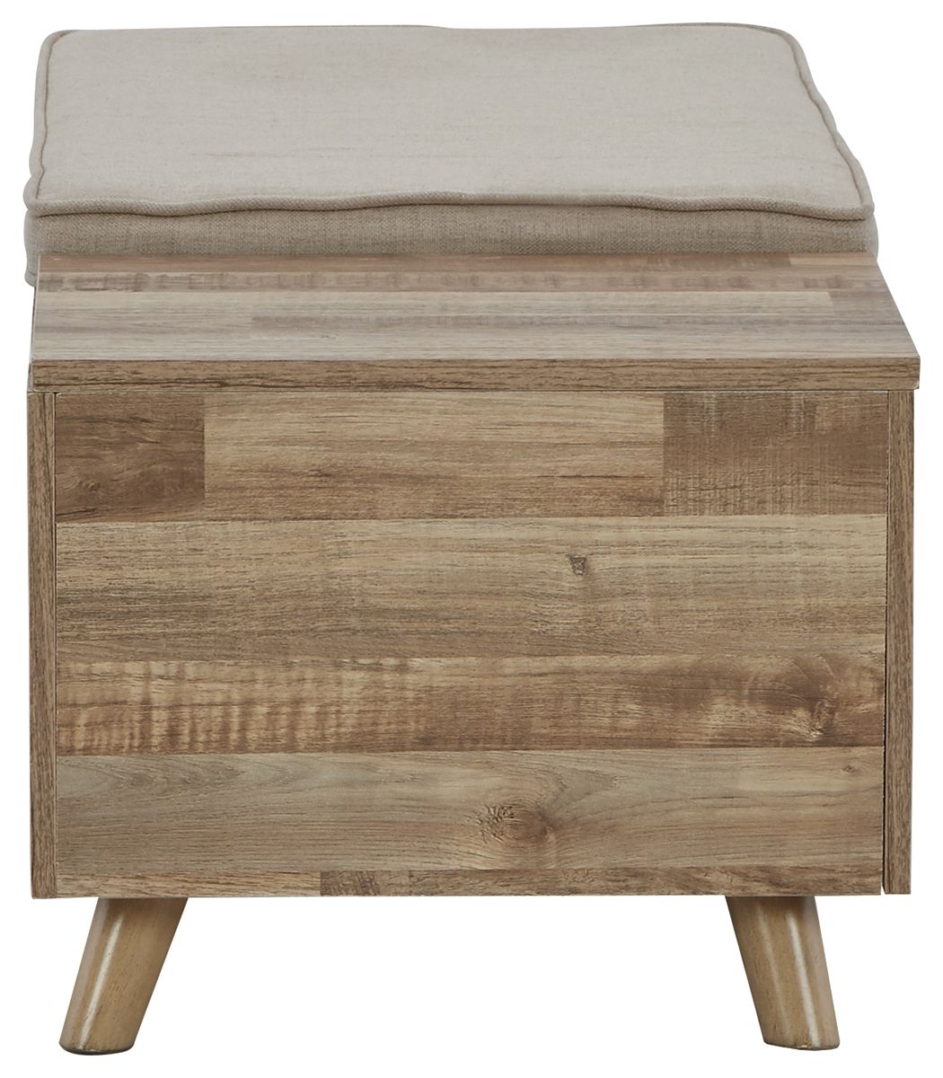 Gerdanet - Beige - Storage Bench by Signature Design by Ashley® | Bel Furniture