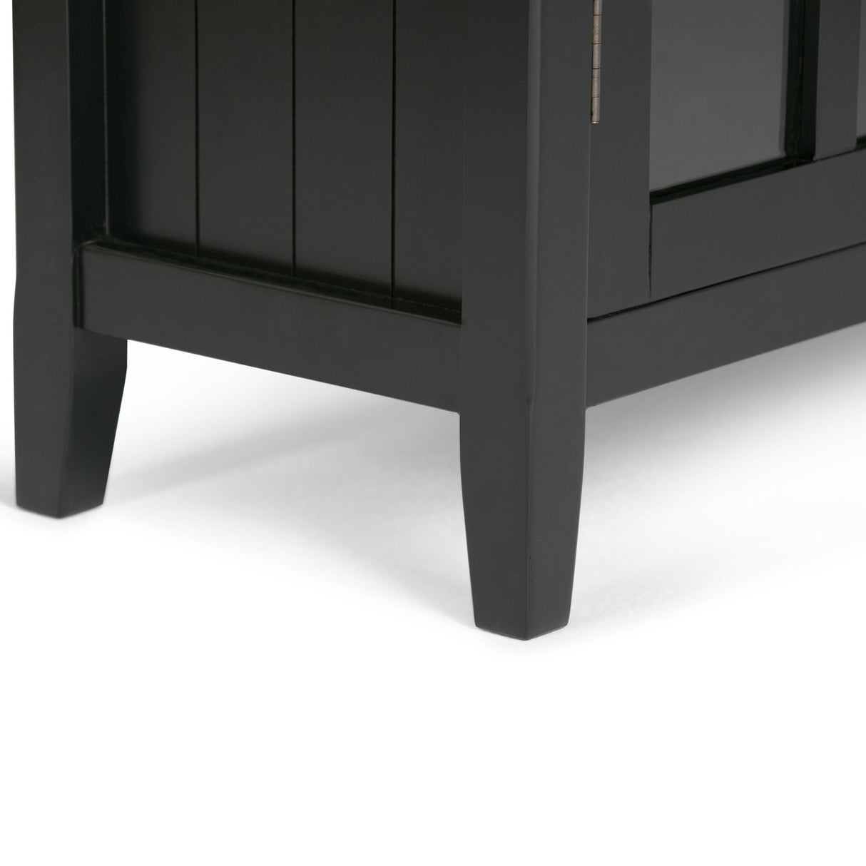Acadian - Medium Storage Cabinet, Handcrafted by Simpli-Home | Bel Furniture